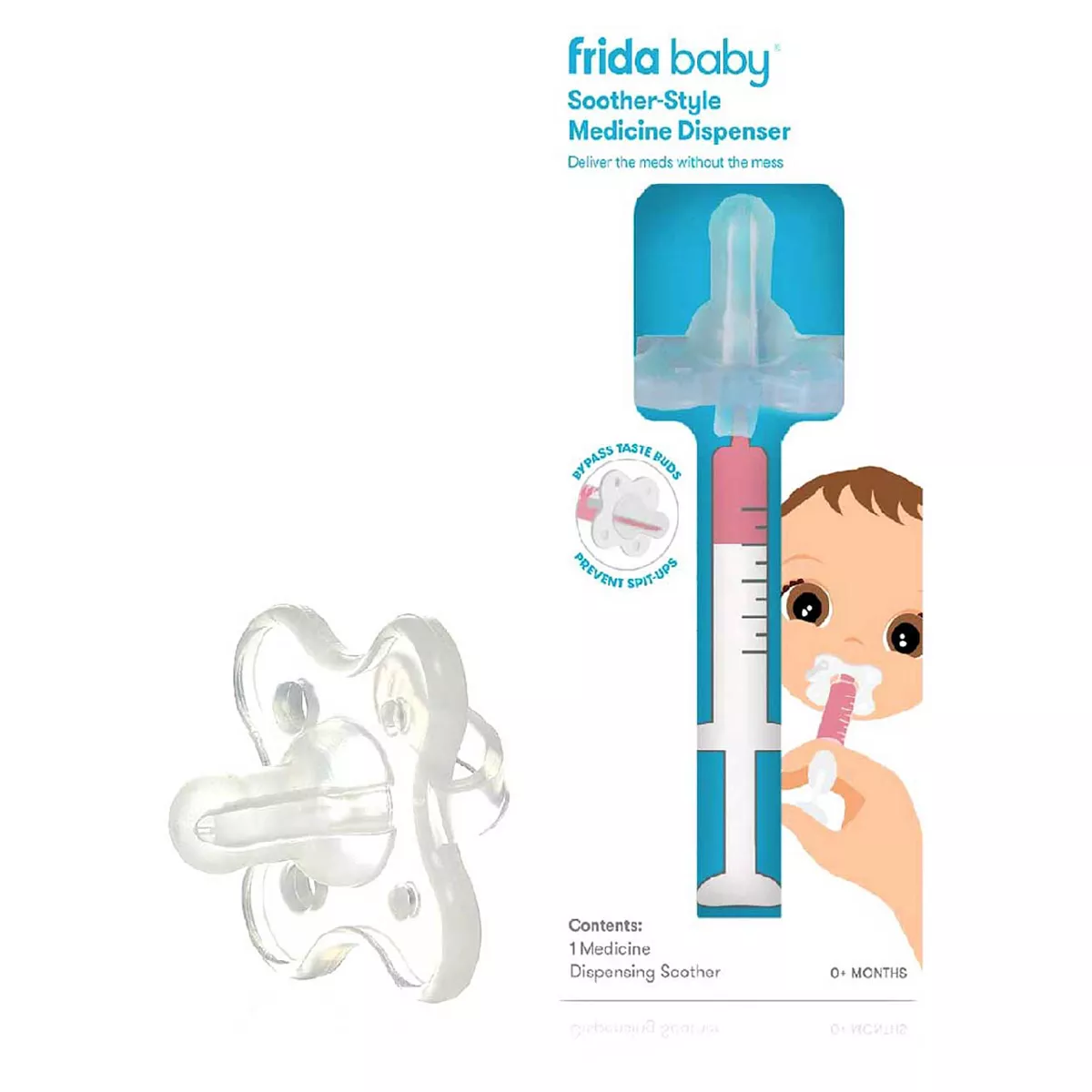Soother-Style Medicine Dispenser by Fridababy