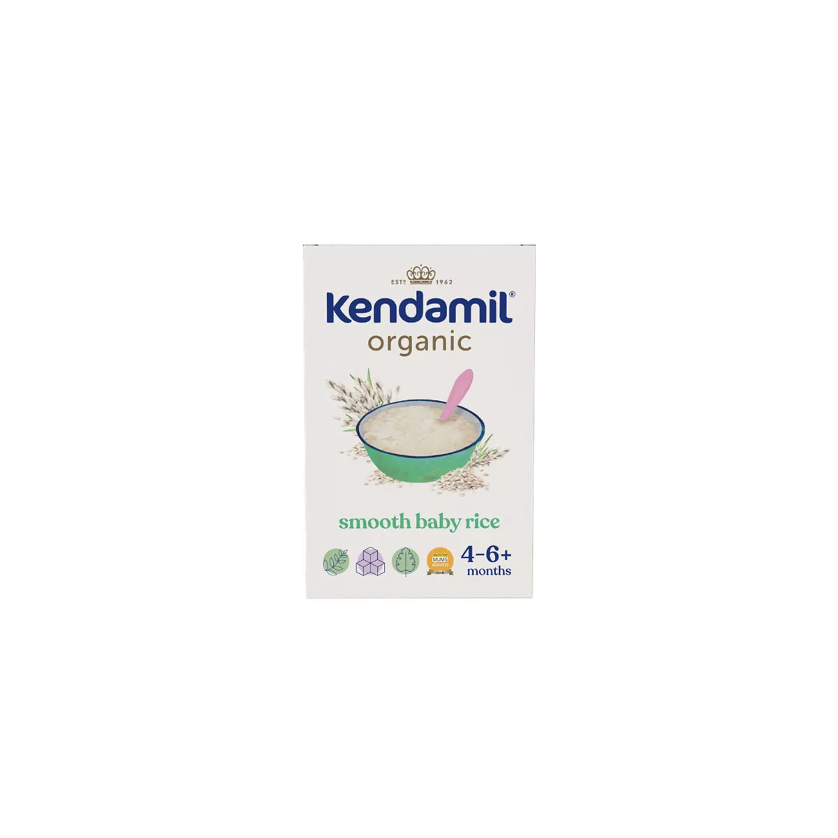 Kendamil Organic Smooth Baby Rice 120g
