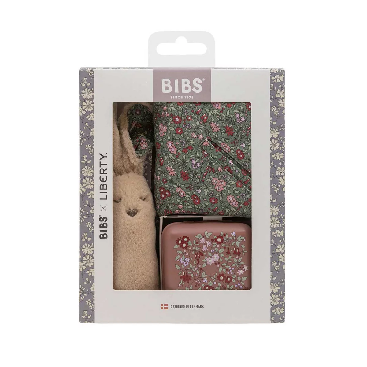 BIBS x Liberty Chamomile Lawn Woodchuck Baby Bundle