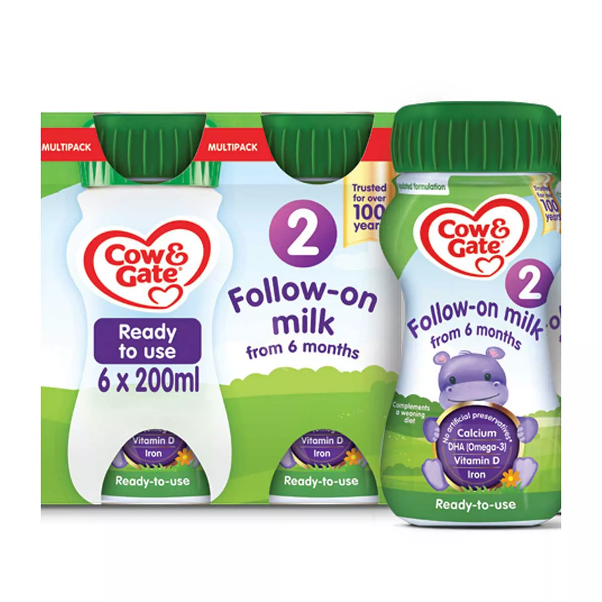 Cow and Gate FOM RTF 200ml x 14 Bundle
