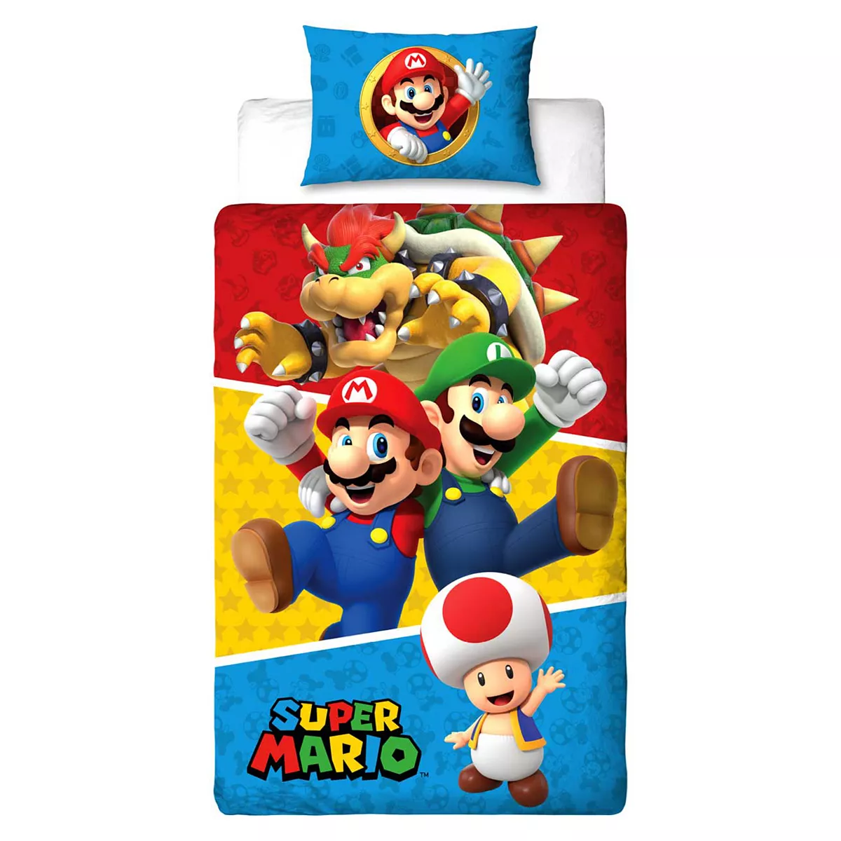 Nintendo Splitter Single Bedding Set
