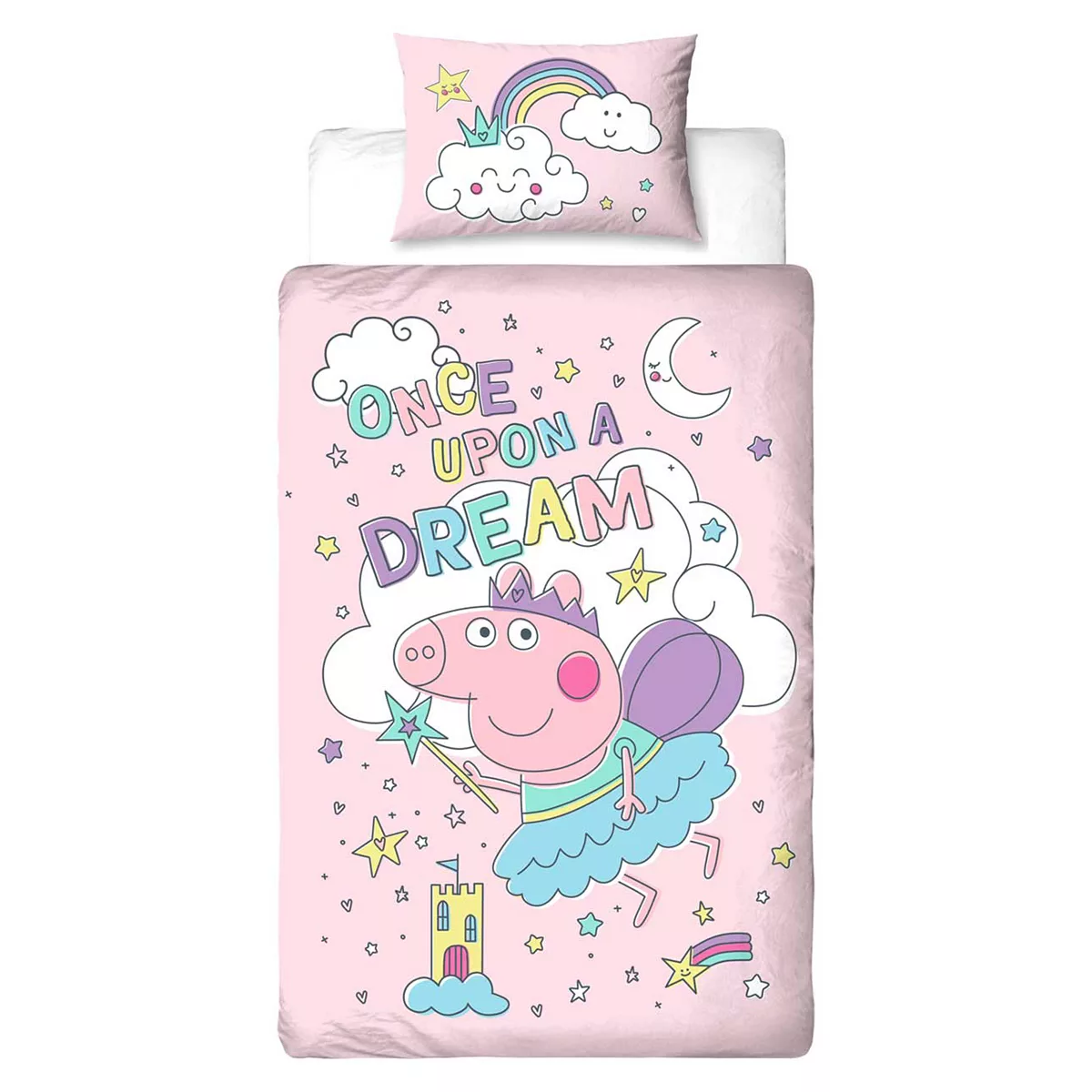 Peppa Time Bedtime Single Bedding Set