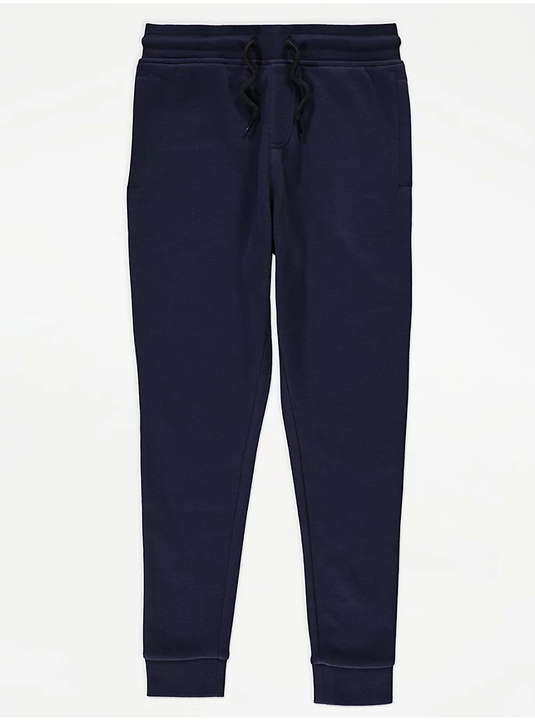 Navy Cuffed Joggers