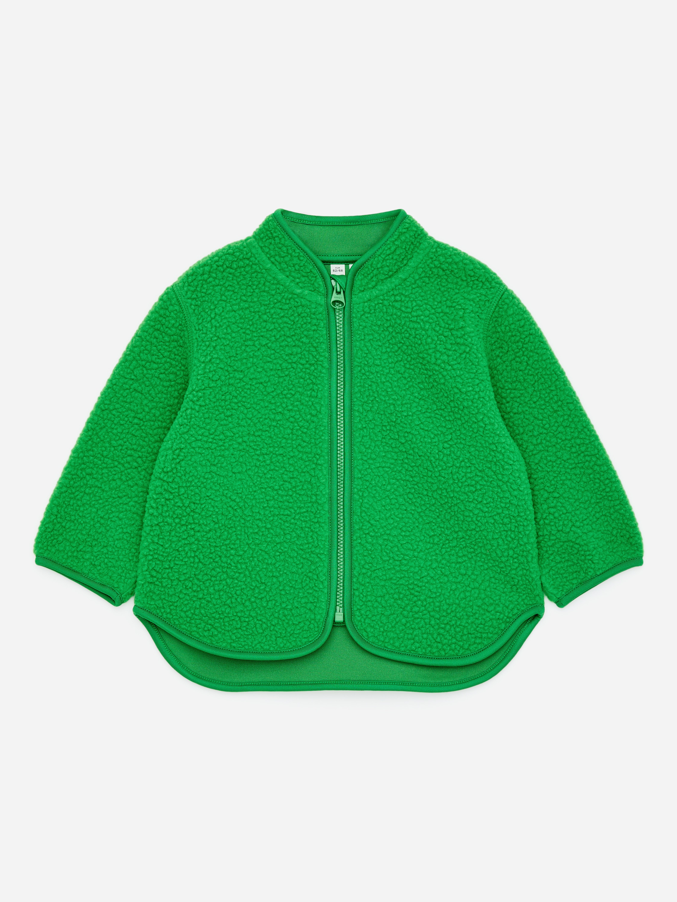 Fleece Jacket — Bright Green