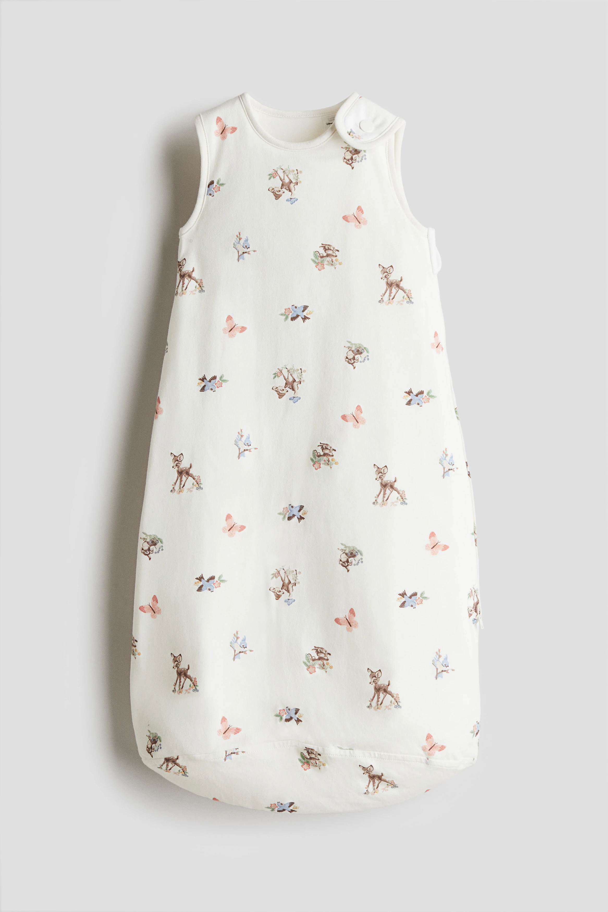 Printed sleep bag — White/Bambi