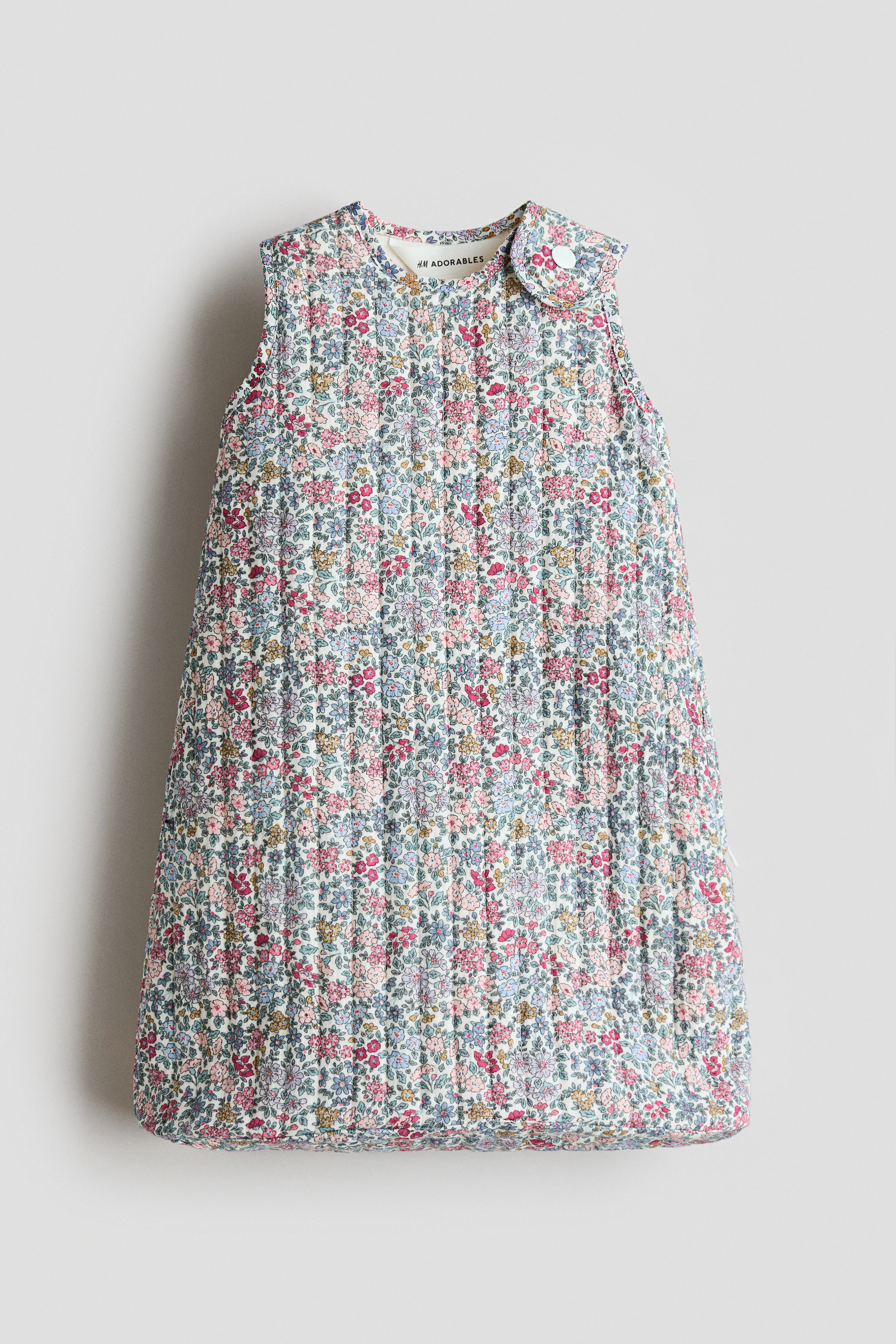 Patterned sleep bag — Green/Floral