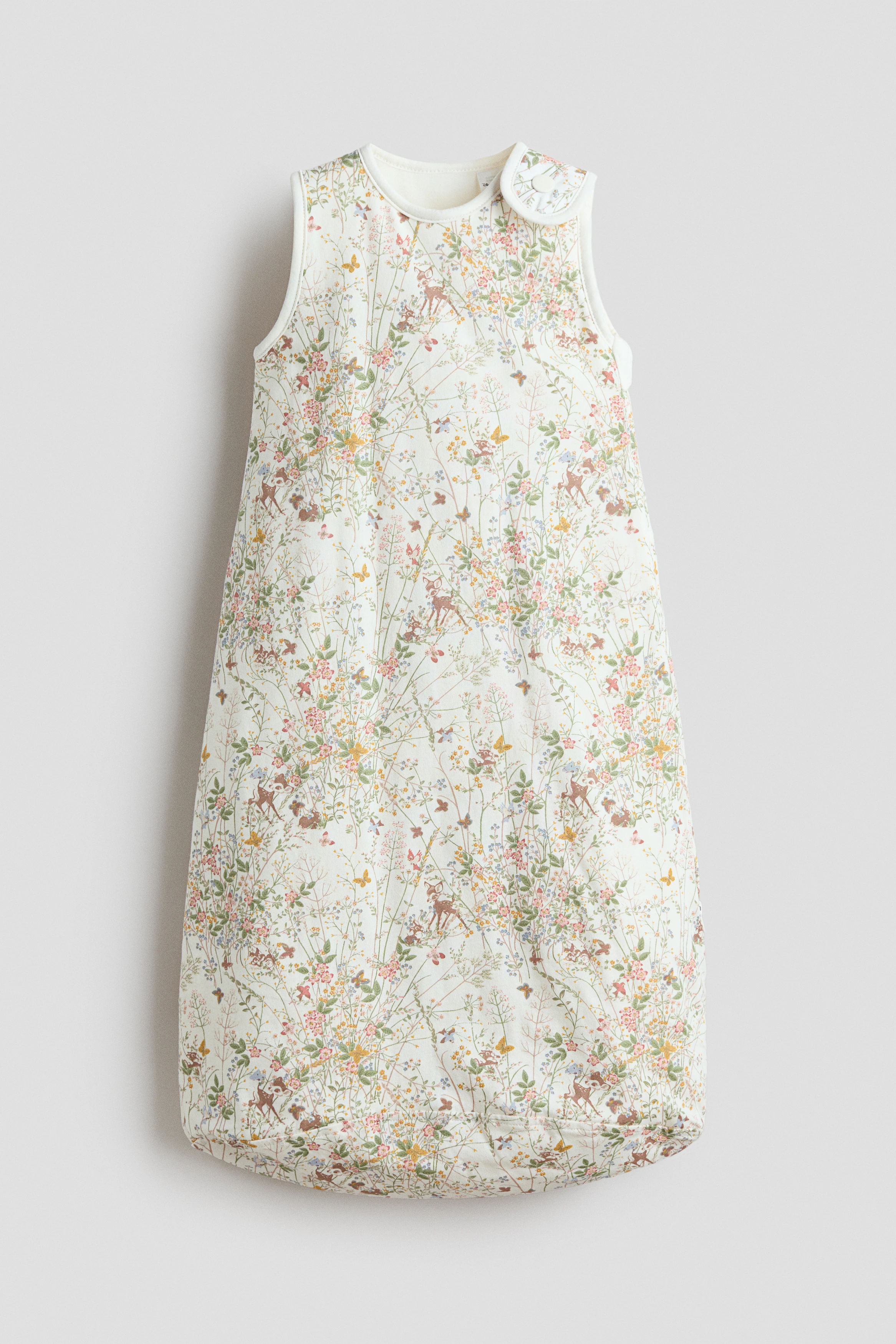 Printed sleep bag — White/Bambi