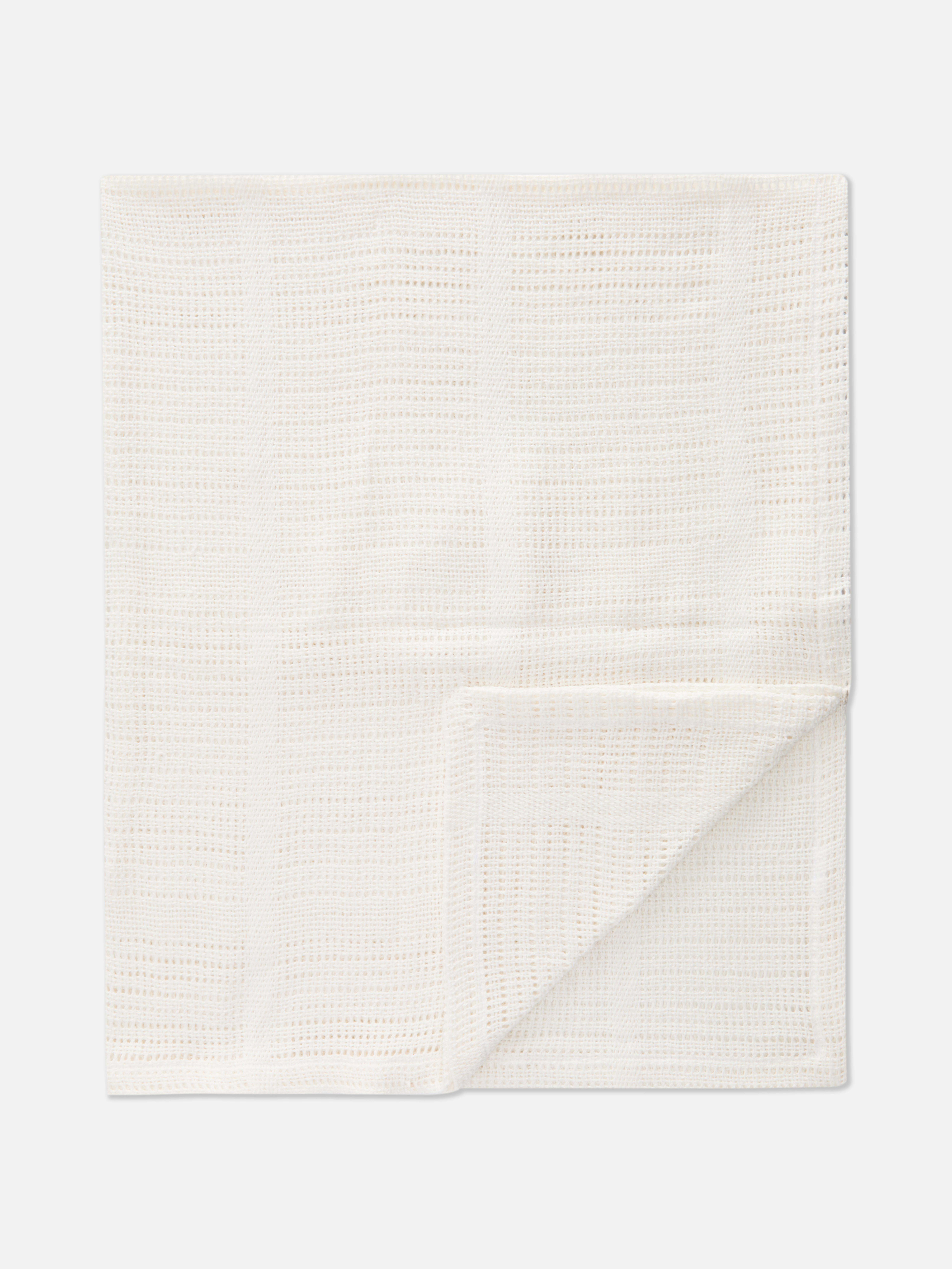 Cotton Cellular Baby Blanket