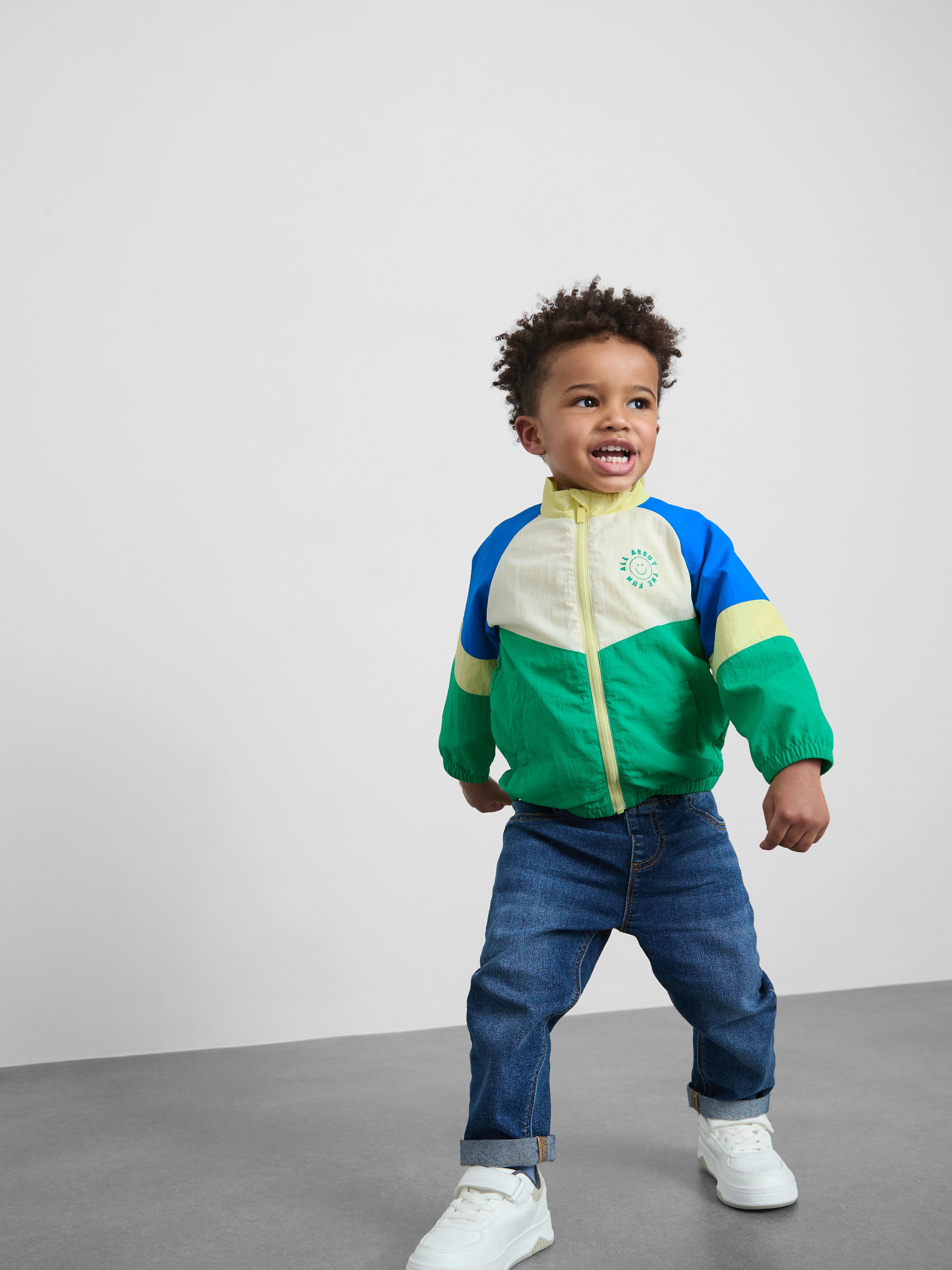 0-36mths | Colour Block Windbreaker